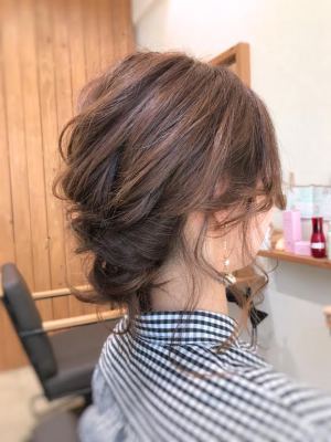 簡単ヘアアレンジ　ヘアアレンジ