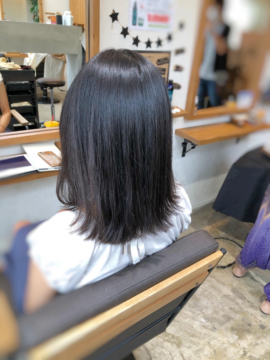 ロングヘアから バッサリカット 寝屋川市清水町の美容室 U Tract ユートラクト Tel 072 800 4439